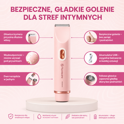 Nuvacare PureGlide™ Trymer do Bikini i Ciała